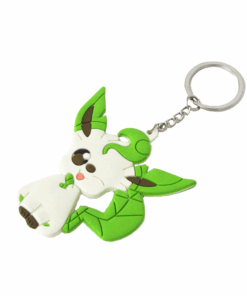 Pokemon Eevee Evolution Keyrings - Green