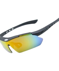 Polarised Sunglasses Cycling Running Outdoor Sports Goggles for Women Men - Black