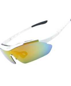 Polarised Sunglasses Cycling Running Outdoor Sports Goggles for Women Men - White