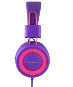 Polaroid Foldable Headphones - Pink & Purple