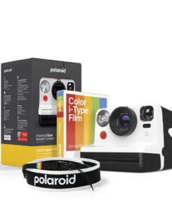 Polaroid Now Black & White Everything Box with Film & Strap