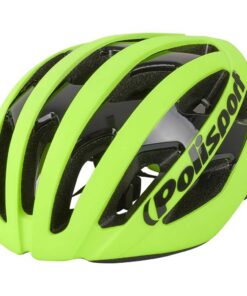 Polisport Light Pro Adult Helmet - Yellow, Black
