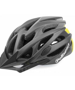 Polisport Twig Adult Helmet - Grey, Yellow - M
