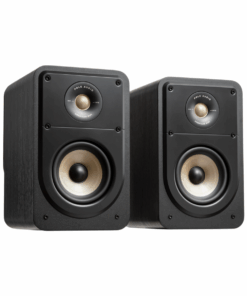 Polk Signature Elite ES15 High Quality Bookshelf Speaker (PAIR) - Black