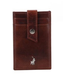 Polo Etosha Leather Credit Card Wallet with Tab