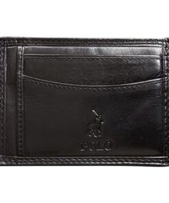 Polo Kenya Credit Card Wallet with Top Pocket Black