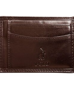 Polo Kenya Credit Card Wallet with Top Pocket Brown