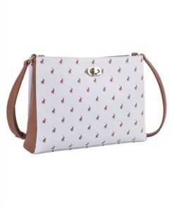 Polo Multi Compartment Sling - White