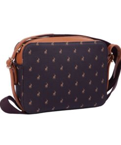 Polo New Iconic Camera Sling Handbag - Brown