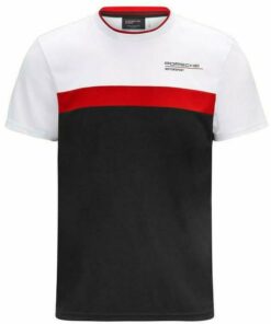 Porsche Motorsports Mens Colour Block T-Shirt - M