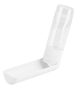 Portable 2in1 350ml Dog Water Bottle with Food Container