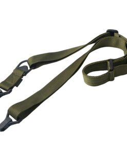 Portable Adjustable Tactical Hunting Gun Strap Rifle Point Sling - Green