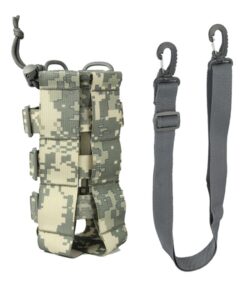 Portable Adjustable Tactical Water Bottle Pouch For Hiking ACU