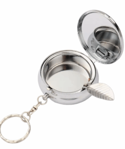Portable Ashtray Charm Keychain/Keyring Sublimation