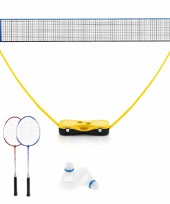 Portable Badminton Net Set Foldable Volleyball Badminton Net - Easy Assemble