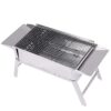 Portable Barbecue Braai Charcoal Grill Folding BBQ Grill - Height 32cm