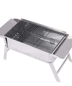 Portable Barbecue Braai Charcoal Grill Folding BBQ Grill - Height 32cm