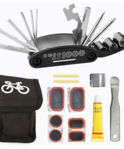 Portable Bike Tire Repair Tool Kit