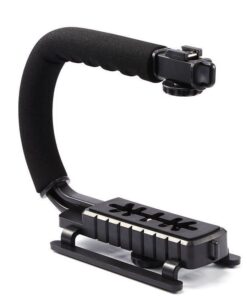 Portable C-Shaped Handheld Video Stabilizer Steadicam Grip For DSLR Cameras