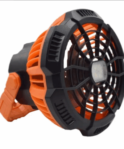 Portable Camping Fan with LED Light