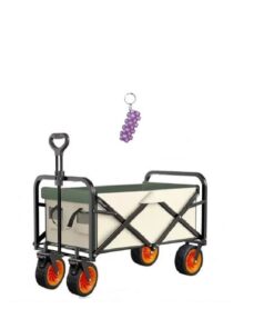 Portable Cart Outdoor Camping Foldable Light Wagon Trolley And A Keyholder