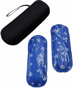 Portable Compact Mini Insulin Cooler Bag -Durable, Lightweight & Waterproof - Black