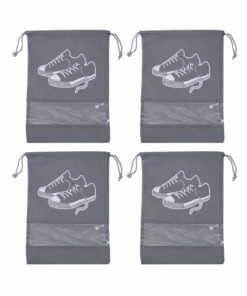 Portable Dust-Proof Shoe Travel Organiser - 32 x 43cm - 4 Pack