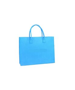 Portable Felt Shopping Bag SE-156 - 40 x 30 x 10cm - Blue