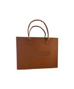 Portable Felt Shopping Bag SE-156 - 40 x 30 x 10cm - Dark