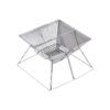 Portable Folding Stainless Steel Barbecue Grill TI88