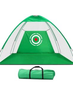 Portable Golf Practice Net 200 cm x 140 cm with Carry Bag - Green