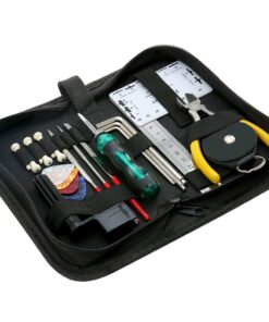 Portable Guitar Repairing Maintenance Tool Kit for Guitar Ukulele -23 Piece