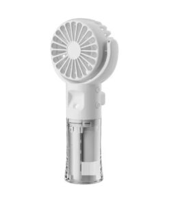 Portable Handheld Misting Fan - White