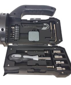 Portable, High-Power LED Flashlight, Hardware Tool Set, Father's Day Gift