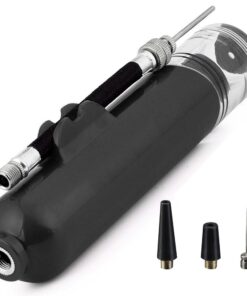 Portable Mini Ball Air Pump Basketball Football Inflator Pump-Black