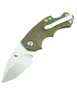 Portable Mini Foldable Knife Outdoor Survival and Mountaineering Knife - Green