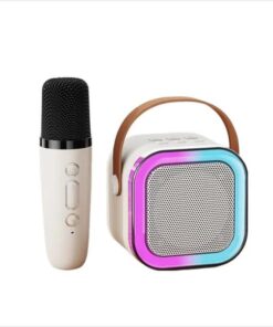 Portable Mini Karaoke Machine with Wireless Microphone