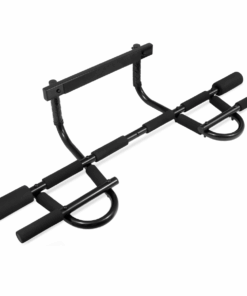 Portable Multi-Grip Chin-Up, Pull-Up, Sit ups Workout Bar - Black