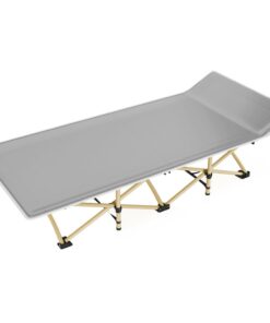 Portable Multi-Use Recliner Single Lunch Bed Folding Ultralight Camping Bed