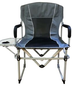 Portable Outdoor Camping Fishing Folding Director Chair with Side Table