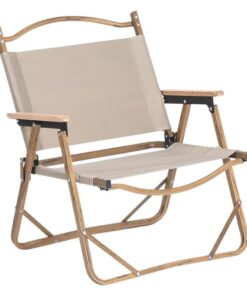 Portable Outdoor Folding Camping Chair - Brown