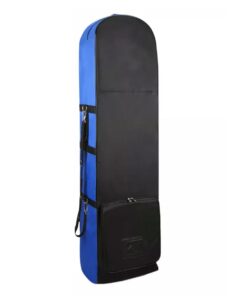 Portable Outdoor Golf Club Bag Carring Bag-with Silent Pulley - Blue