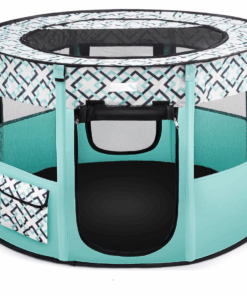 Portable Pet Playpen Exercise Kennel Tent Waterproof for Puppy Dog Cat