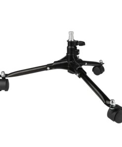 Portable Photography Heavy Duty Tripod Dolly with 3 Wheels