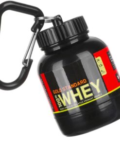 Portable Protein Powder and Supplement Funnel Key Chain