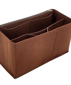Portable Removable Multi-Use Purse Organizer Insert for Tote Handbags Large