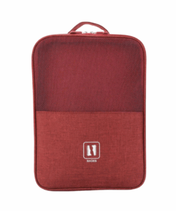 Portable Shoe Travel Organiser - Red