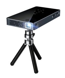 Portable Smart Mini Projector with Mirror Cast to play from phone