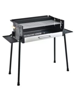 Portable Stainless Steel Windproof Adjustable Temperature BBQ Grill