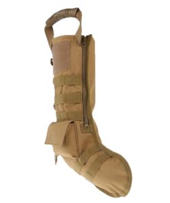 Portable Tactical MOLLE Christmas Stocking Storage Bag - Khaki